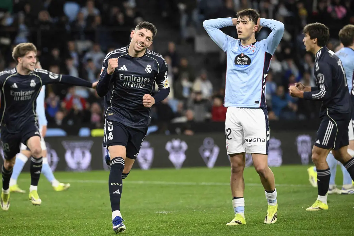 Gol Menit Akhir, Real Madrid Bungkam Celta Vigo
