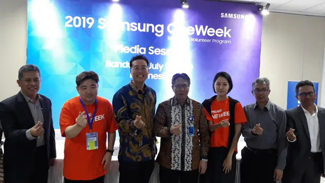 Program pelatihan Samsung OneWeek diselenggarakan di kampus UPI, Bandung
