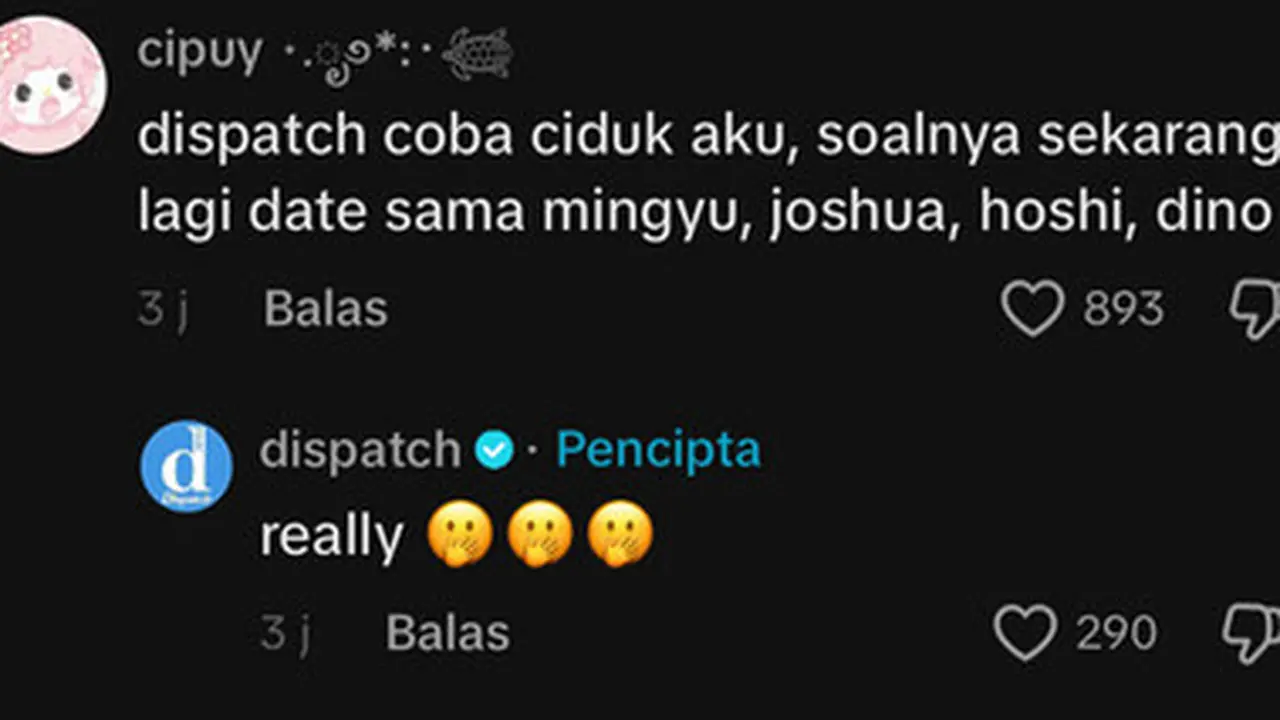 6 Komentar Netizen Indonesia dan Admin Akun Dispatch Ini Bikin Ngakak