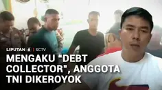 Mengaku "Debt Collector" Anggota TNI Dikeroyok