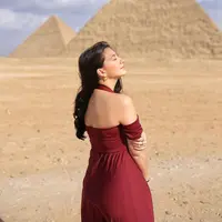 Cassandra Lee berlibur ke Mesir (Instagram/cassandraslee)