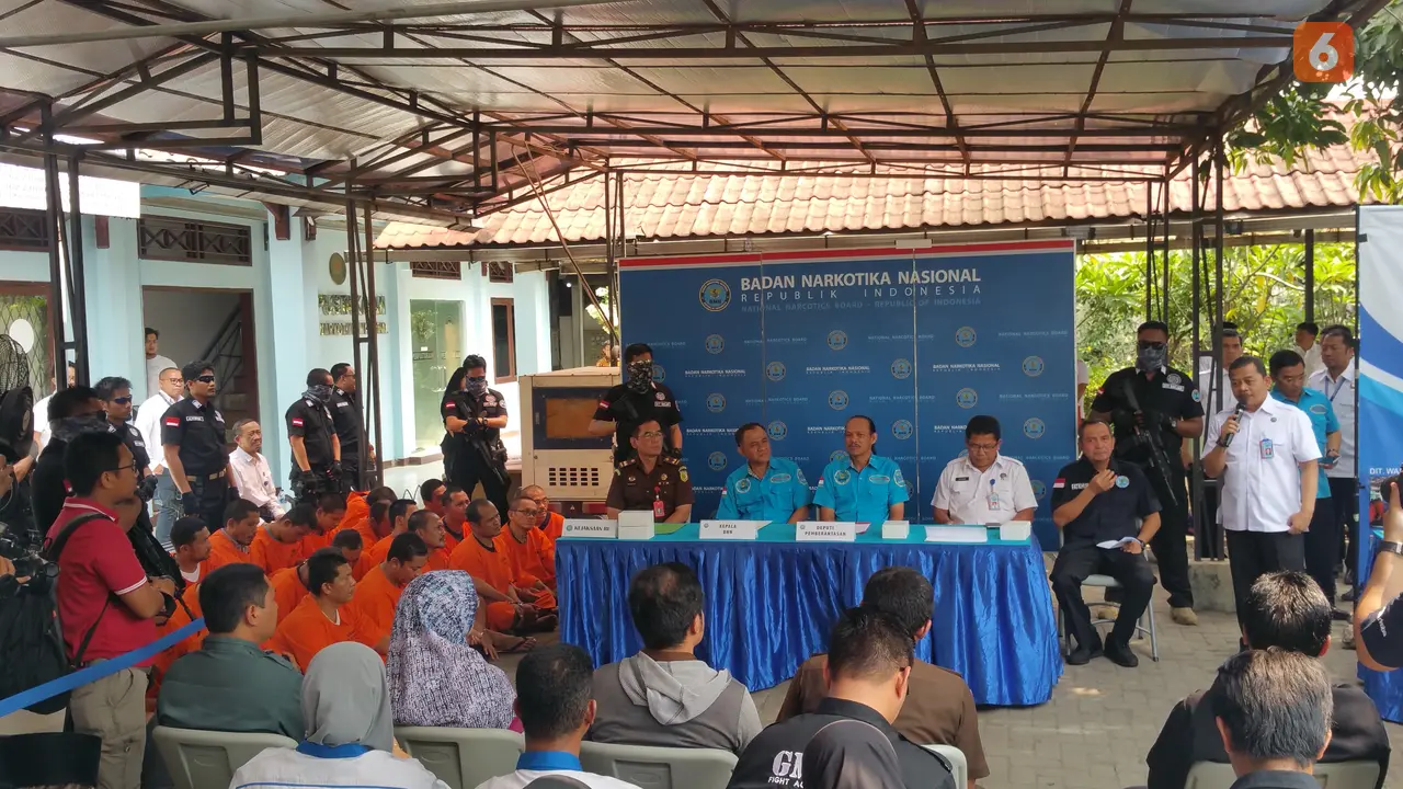 Badan Narkotika Nasional (BNN). (Liputan6.com/Nanda Perdana Putra)