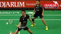 Ganda campuran Fran Kurniawan/Komala Dewi gagal lolos ke babak utama BCA Indonesia Open Superseries Premier 2015 (djarumbadminton.com)