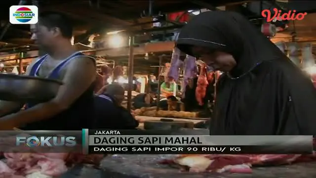 Harga Daging Sapi Lokal di Pasar Capai Rp 120 Ribu per Kilogram