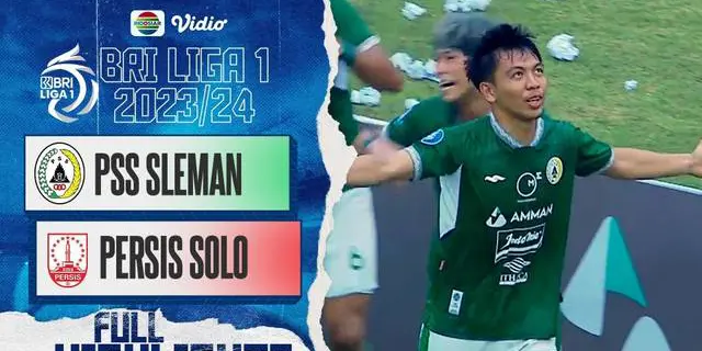 VIDEO: PSS Sleman Tahan Imbang Persis di BRI Liga 1