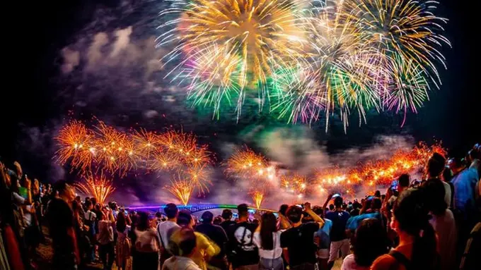 Penghu International Fireworks Festival (Istimewa)