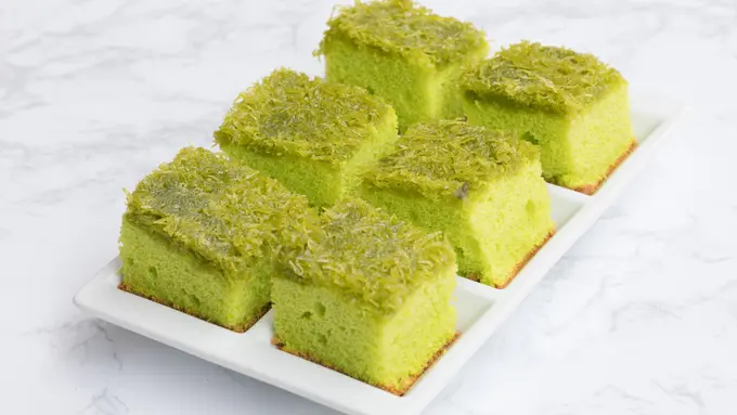 Resep Ogura Cake Pandan