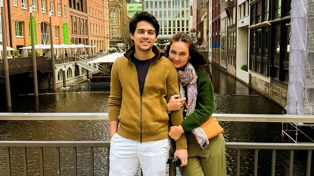 Fashion Luna Maya saat Bulan Madu di Italia dan Jerman, Serasi dengan Maxime Bouttier