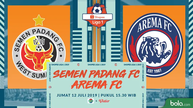 Semen Padang FC Vs Arema FC