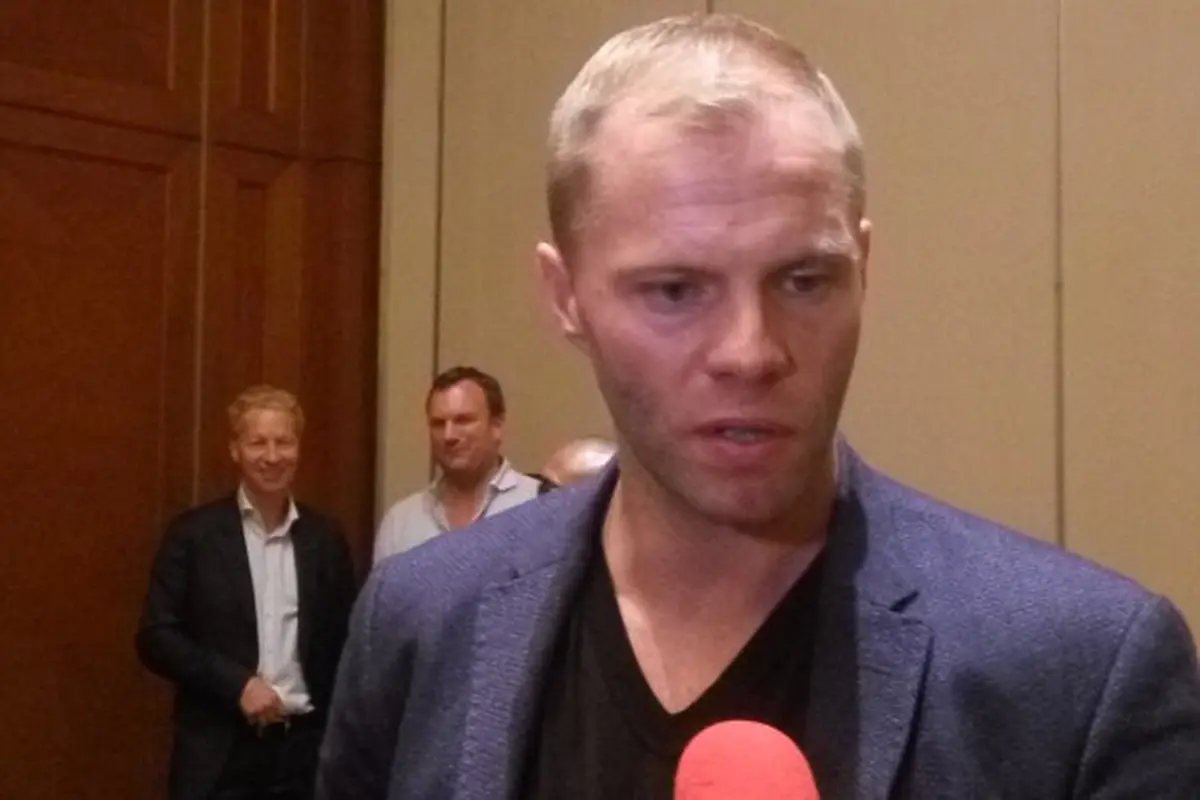Mantan pemain Timnas Islandia, Eidur Gudjohnsen (Foto: Switzy Sabandar/Liputan6.com)