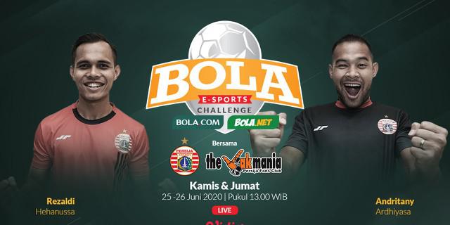 VIDEO: Jangan Lewatkan Aksi Bek Persija Jakarta, Rezaldi Hehanussa Bersama The Jakmania di BOLA Esports Challenge