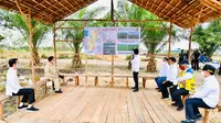Jokowi Tinjau Lumbung Pangan di Kalimantan Tengah