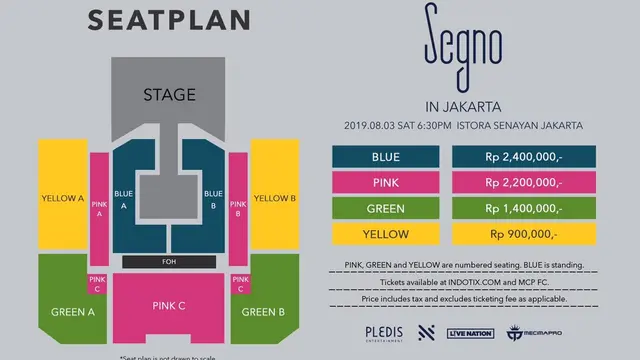 Konser Nu'Est di Jakarta (Twitter/ mecimapro)