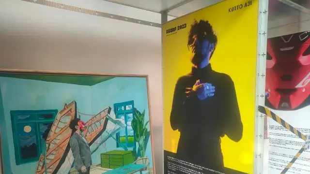 Dapat Ide Baru dan Menambah Jaringan, Kunto Aji Antusias Lagu-Lagunya Divisualisasikan dalam Bentuk Lukisan