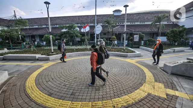 FOTO: Proyek Revitalisasi Stasiun Manggarai Hampir Rampung