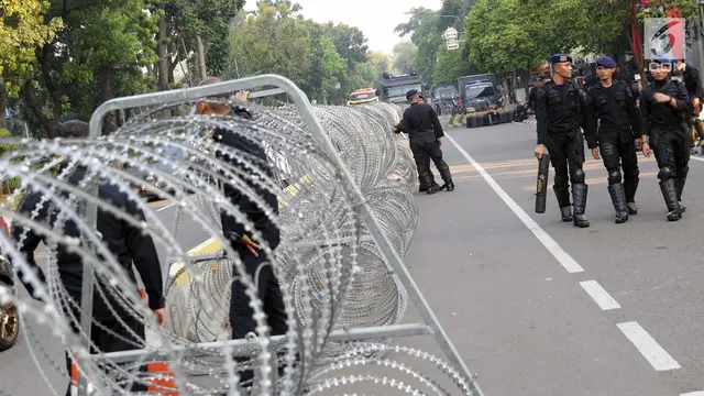 Jelang Sidang Pembacaan Putusan, Penjagaan Gedung MK Diperketat