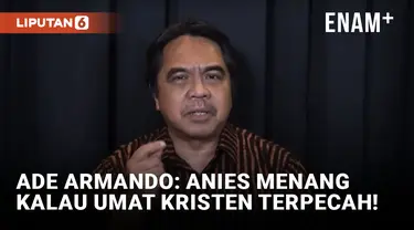 Anies Baswedan Disebut Bisa Menangkan Pilpres 2024 jika Umat Kristen Terpecah