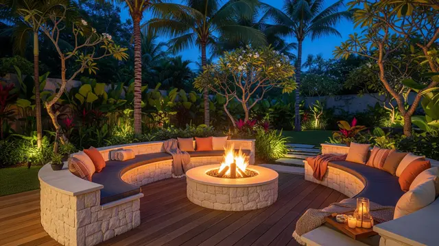 Fire Pit atau Lounge Area
