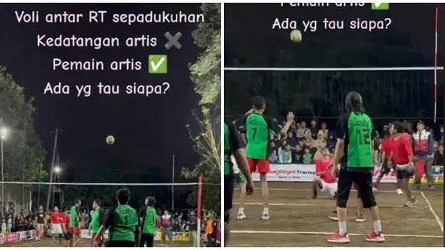 Berbaur dengan Warga, Momen Duta Sheila On 7 Ikut Lomba Voli 17 Agustus Antar RT Ini Viral