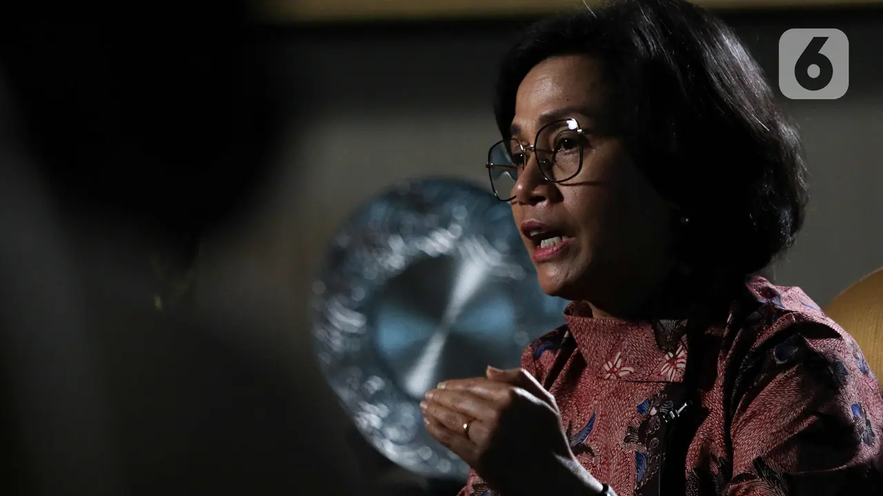 Menteri keuangan Sri Mulyani