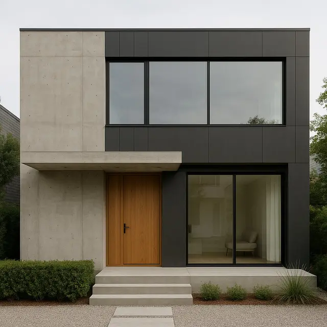 Rumah Minimalis Kontemporer (Foto: ChatGPT)