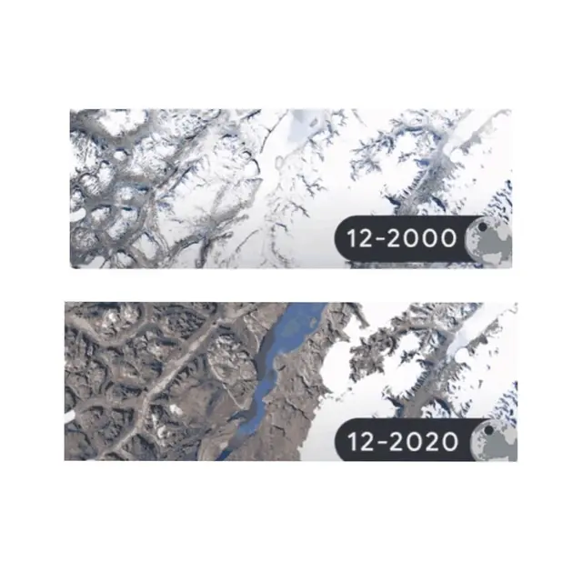 Hari Bumi 2022, Google Doodle Tampilkan Foto Dampak Perubahan Iklim di Bumi dari Waktu ke Waktu