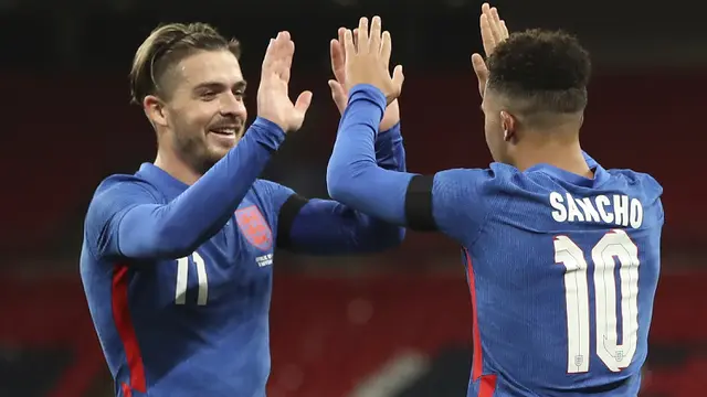FOTO: Pembuktian Grealish dan Sancho, Amunisi Muda Three Lions