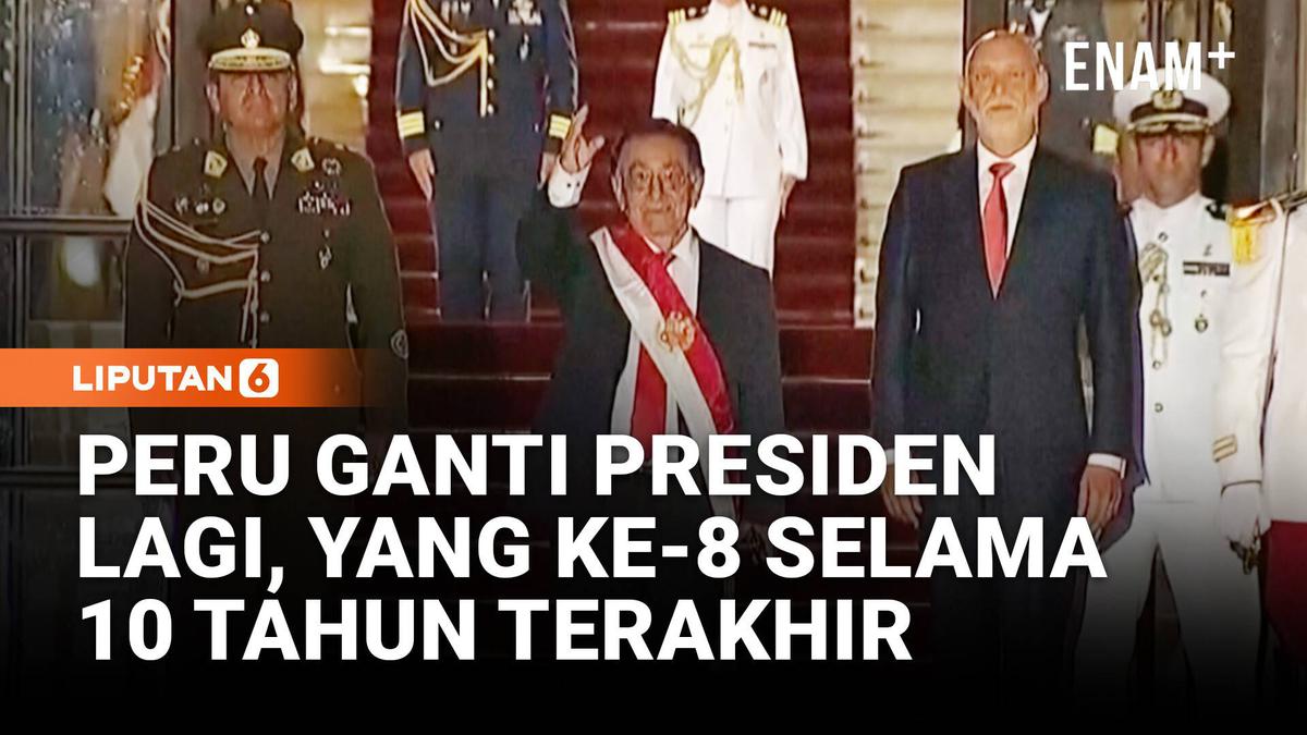 Kongres Peru Lantik Presiden Sementara di Tengah Krisis Politik