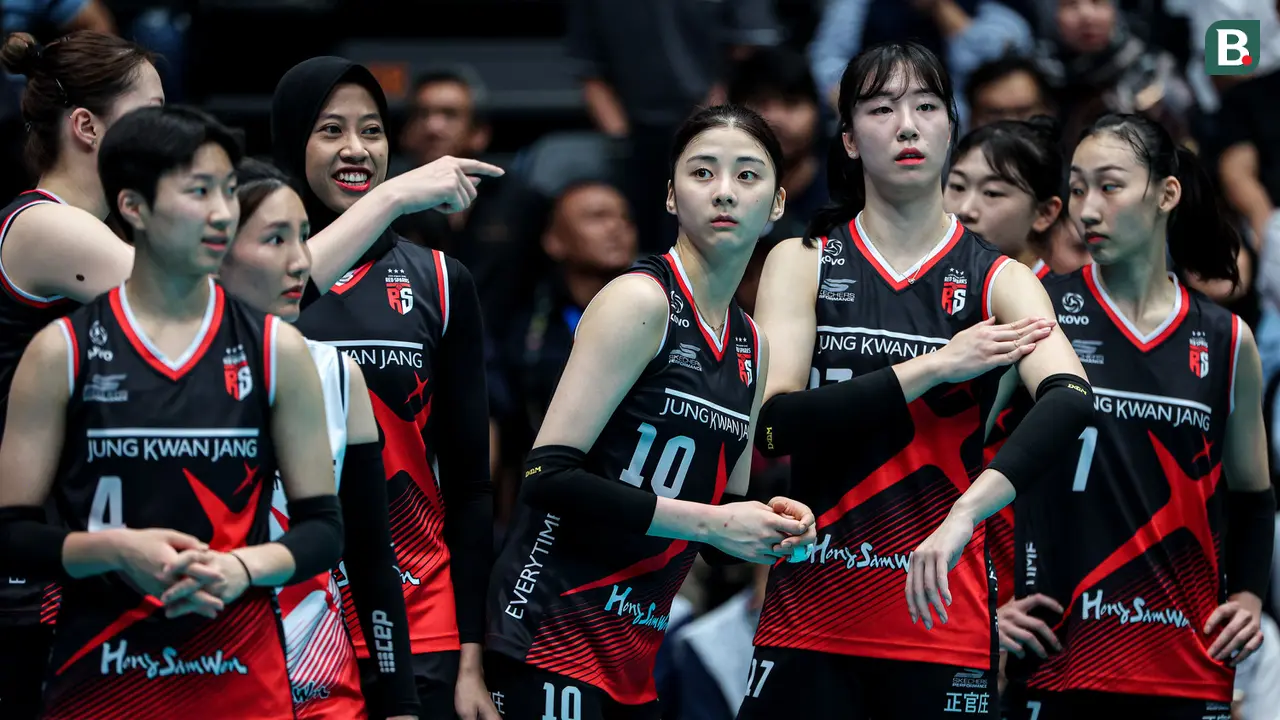 Red Sparks vs Tim Putri Indonesia All Star: Ekshibisi Fun Volleyball