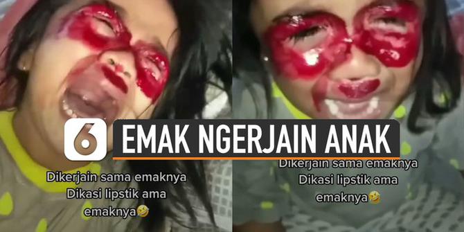 VIDEO: Kocak, Emak-Emak Kerjai Anaknya yang Kecanduan Main Handphone