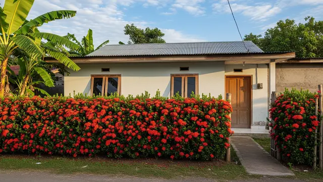 Pohon Hias Tinggi Ramping Cocok untuk Pagar Hidup di Halaman Rumah