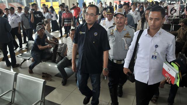 Jelang Arus Mudik, Menhub Tinjau Kesiapan Terminal Pulo Gebang