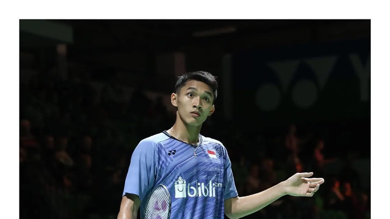 Momen Saat Jonatan Christie Sedang Bertanding Bela Indonesia