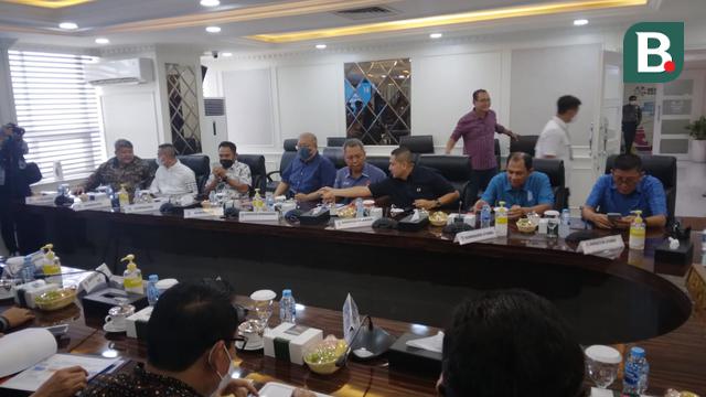 Audiensi PT LIB dengan Kemepora