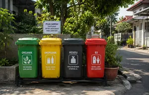 Jakarta Selatan Siapkan Empat Tong Sampah di Tiap RT