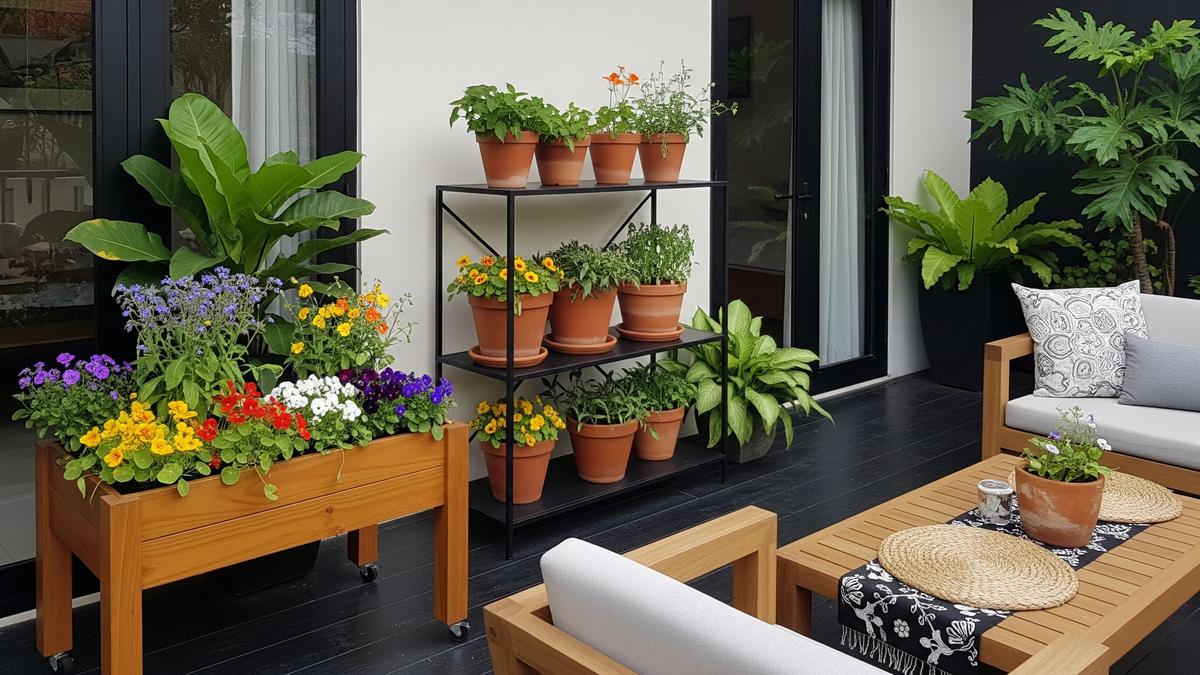 8 Desain Teras dengan Kebun Mini Edible Flower, Ini Jenis Bunga Mudah Ditanam