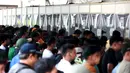 Penukaran tiket laga Timnas Indonesia vs Argentina sendiri dilakukan hingga esok hari, yakni Minggu 18 Juni 2023.  (Bola.com/M Iqbal Ichsan)