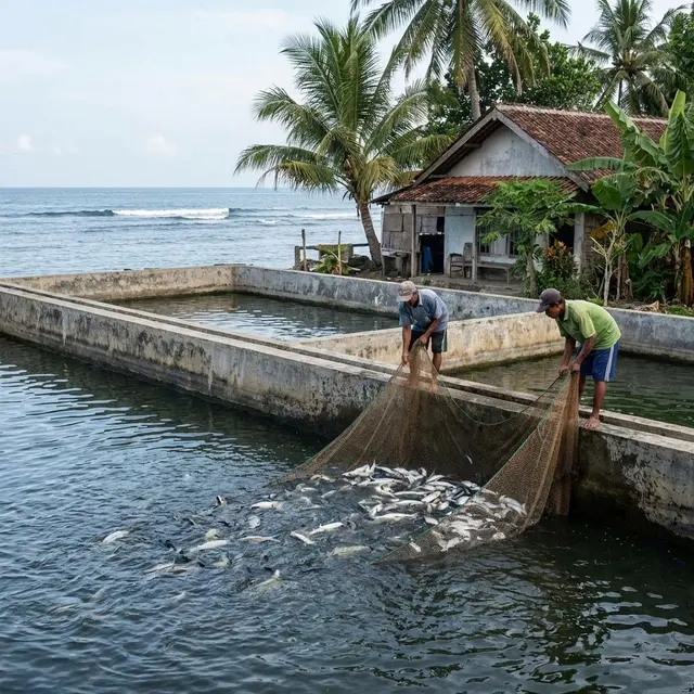 Cara Budidaya Ikan Bandeng Selain di Tambak