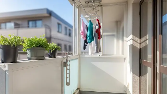 Model Rumah Mungil Tapi Muat Ruang Cuci Jemur Semi-Terbuka