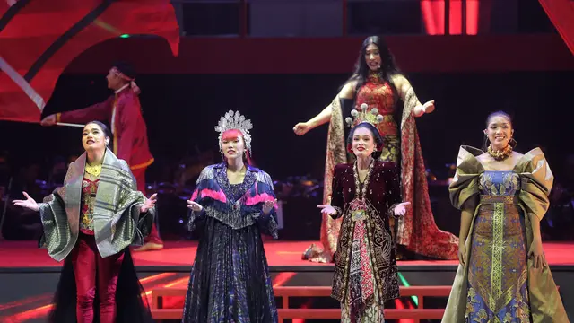 [Fimela] Pagelaran Sabang Merauke Pahlawan Nusantara