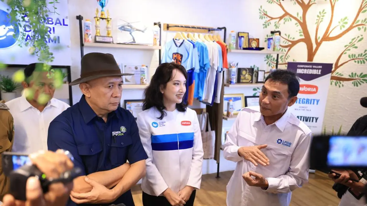 LPDB-KUMKM melakukan penandatanganan nota kesepahaman dengan PT Global Dairi Alami yang merupakan produsen susu dengan merk dagang MilkLife.