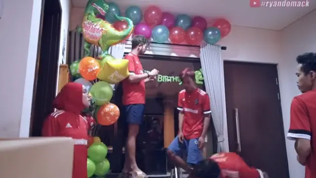 6 Momen Perayaan Ulang Tahun Buah Hati Donny Michael dan Aryani Fitriana