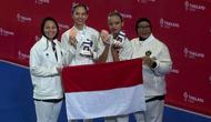 Hilda Tri Julyandra dan Talitha Amabelle Putri Subeni rebut perunggu SEA Games 2025. (Dok Akuatik Indonesia)