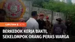 Meminta uang secara paksa dengan modus kerja bakti. Sekelompok pria terlibat ketegangan dengan sejumlah warga di Karet Tengsin, Tanah Abang, Jakarta Pusat. Warga kesal dengan ulah kelompok tersebut lantaran nekat menyebar sampah ke rumah warga jika a...