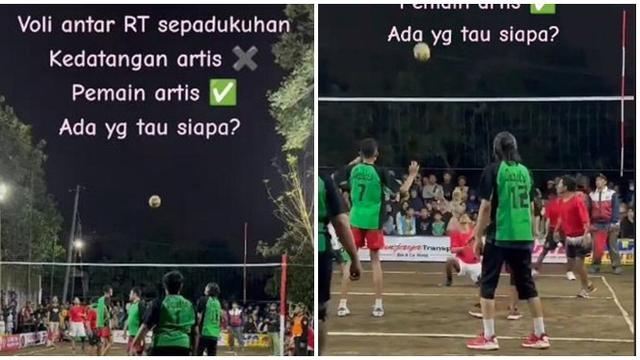 Berbaur dengan Warga, Momen Duta Sheila On 7 Ikut Lomba Voli 17 Agustus Antar RT Ini Viral