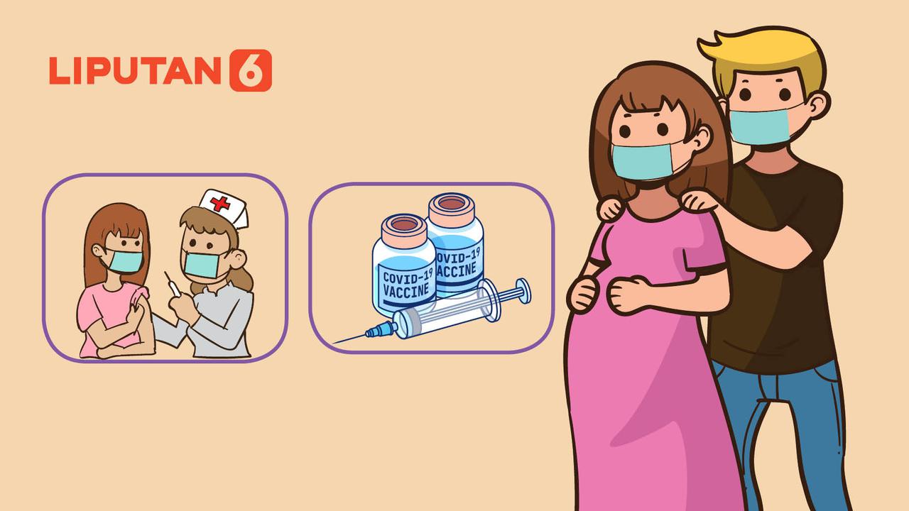 Banner Infografis Vaksin Covid-19 Berdampak pada Kesuburan Pria dan Perempuan?