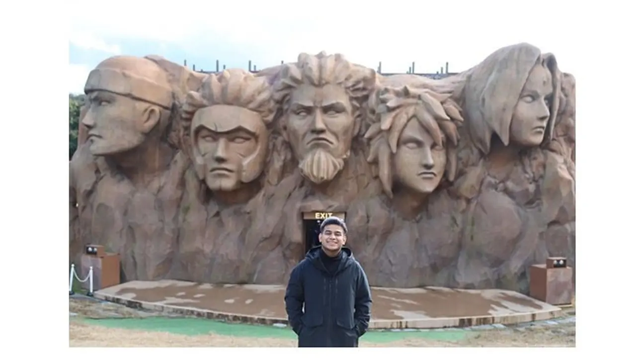 8 Momen Fadil Jaidi Liburan di Jepang, Asyik ke Desa Naruto