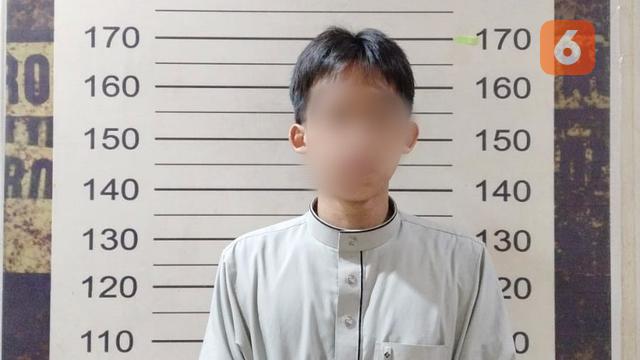 AW (15) pelaku penganiayaan santri (Liputan6.com/Istimewa)