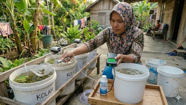 Cara Budidaya Ikan Patin di Tong Cat Bekas dengan Sistem Sederhana