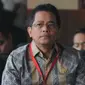 Sekjen DPR RI Indra Iskandar berada di ruang tunggu Gedung KPK, Kamis (16/5/2019). Indra Iskandar menjalani pemeriksaan sebagai saksi untuk tersangka anggota Komisi VI DPR Bowo Sidik Pangarso pada kasus dugaan suap terkait kerja sama pengangkutan pupuk melalui pelayaran. (merdeka.com/Dwi Narwoko)